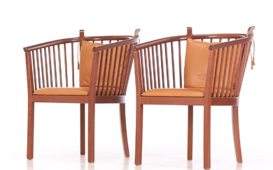 Karin Mobring & Thomas Jelinek. A pair of armchairs, model 'Stockholm' (2)