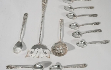 Kirk & Stieff Repousse Sterling Silver Pieces