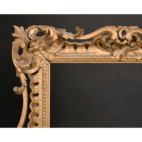 Late 18th Century English School. A Carved Giltwood Frame, w...