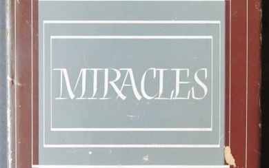 Lewis, Miracles, Preliminary Study, 1st/1st US Edition 1947