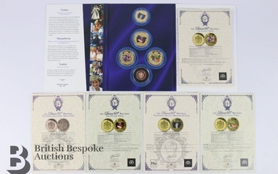 London Mint Office 'The Diana 60th Birthday Coin Set',...