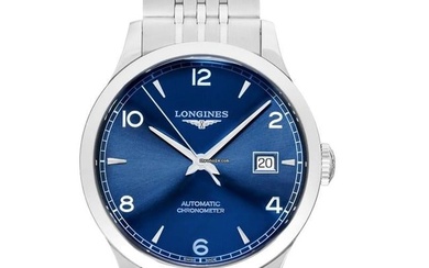 Longines Record L28204966 - Record Automatic Blue Dial Men's Watch