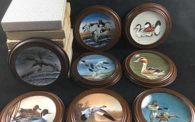 Lot of 8 Federal Duck Stamp Plate Collection Plates