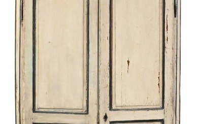 Louis XV Painted Armoire