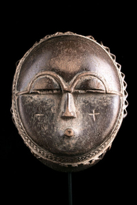 Lunar Mask - Baoule - Côte d'Ivoire