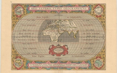 MAP, Ancient World, Ortelius