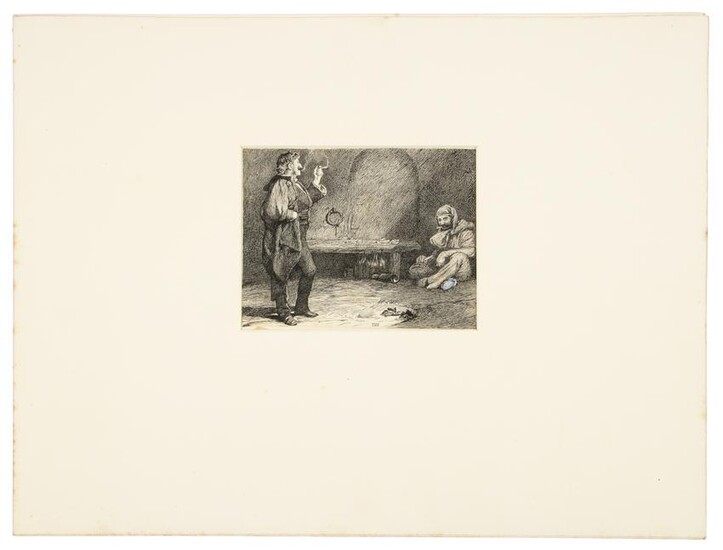 Mahoney's original art for Dickens' Little Dorrit