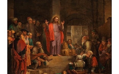 Maler des 17./ 18. Jahrhunderts, DER PREDIGENDE CHRISTUS
