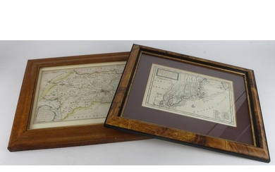 Maps. Two engraved maps, comprising 'A Map of Lexden Hundred...