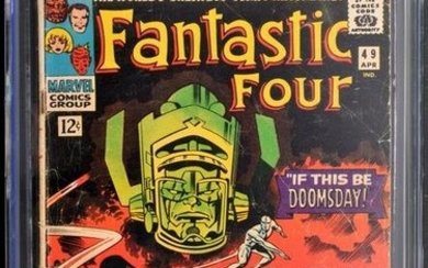 Marvel Comics THE FANTASTIC FOUR #49, CGC 3.5