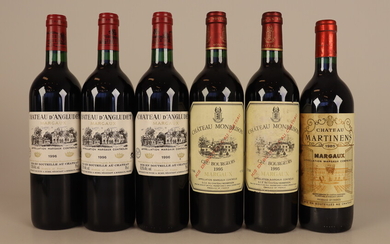 Mixed Lot Margaux 1985/1995/1996