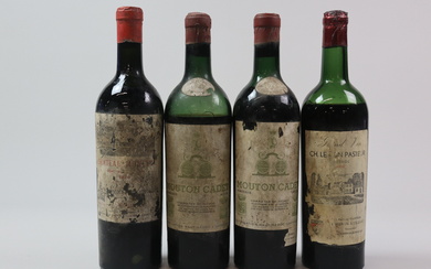 Mixed lot Bordeaux 1926/1945/1955