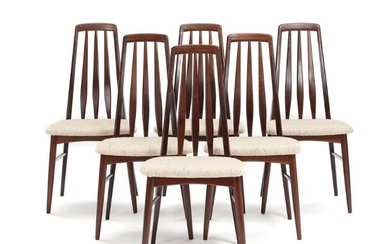 SOLD. Niels Koefoed: "Eva". Six high-backed mahogany chairs. Manufactured by Koefoed's Møbelfabrik. (6) – Bruun Rasmussen Auctioneers of Fine Art