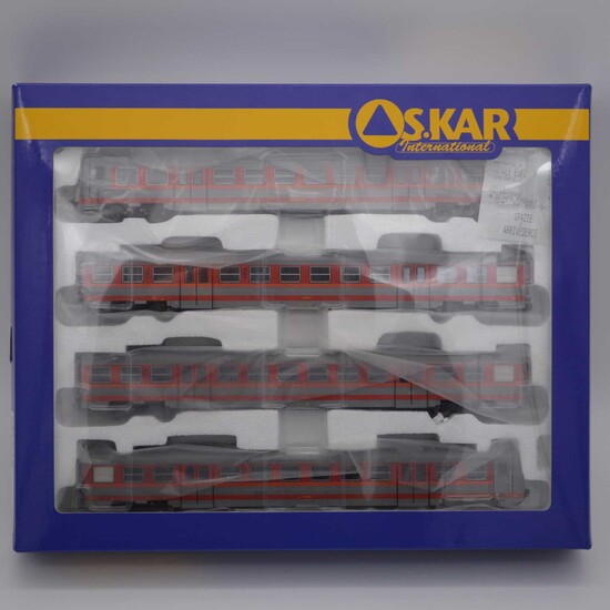 OSKAR International HO gauge model railway set, ref 2073 Elettromotrice FS Ale