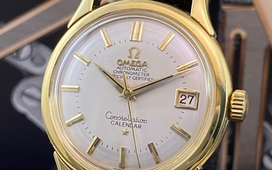 Omega - Constellation Calendar Gold 18K Dennison case - No Reserve Price - Men - 1950-1959