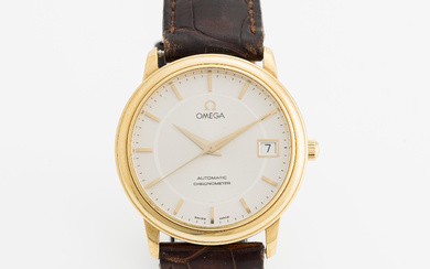 Omega, De Ville, Prestige, wristwatch, 34.5 mm