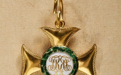 Orden & Ehrenzeichen Deutschland - Reuß : Croix du Mérite de 1ère classe (jusqu'en 1912...