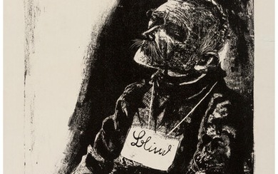 Otto Dix (1891-1969), Blinder (1923)
