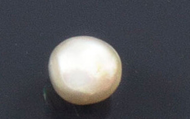 PERLE FINES LFG Certificate: fine pearl, seawater, 9.99 carats, no...
