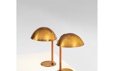 Paavo Tynell (1890-1973) Pair of lamps, model no. 9209