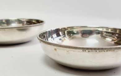 Pair of bowl 15.5x4.5cm - .916 (88 Zolotniki) silver - Leitão&Irmão - Portugal - Mid 20th century