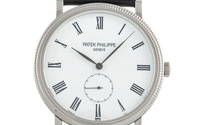 Patek Philippe Calatrava 36mm 18K White Gold Watch