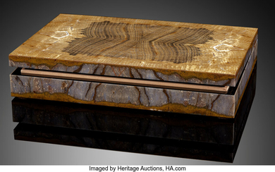 Petrified Wood & Agate Box Stone Source: Oregon, USA...