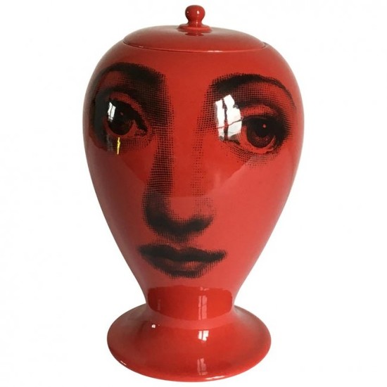 Piero Fornasetti Ceramic Vase Tema e Variazione Series