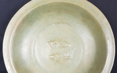 Plate - Celadon jade - China - Yuan Dynasty (1279-1368)