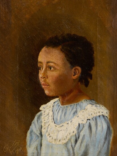 Portrait of Lucy Mae Perkins, American School, Early 20th Century