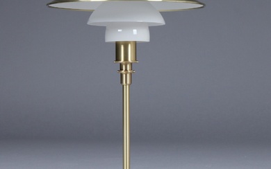 Poul Henningsen. PH 3/2 table lamp, Limited Edition Brass