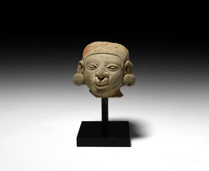 Pre-Columbian Ecuadorian Tolita Head