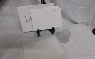 Putti Vase & Lalique Greeting Cards