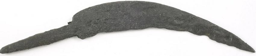 RARE CELTIC IRON KNIFE C.400-100 BC.