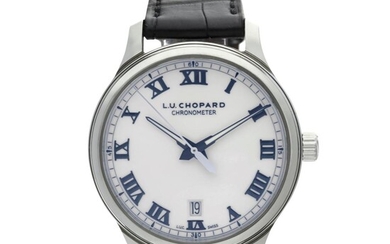 Reference 8544 LUC 1937 A stainless steel automatic wristwatch with date, Circa 2010 , Chopard