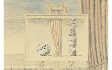 René Magritte (1898–1967), Sans titre (La partition)
