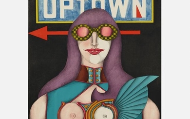 Richard Lindner, Uptown (from the Fun City portfolio)