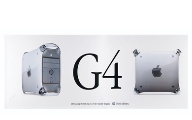 Robert Flores Signed Apple Poster: Power Mac G4