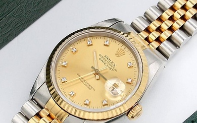 Rolex - Oyster Perpetual Datejust - 16233G - Unisex - 1990-1999