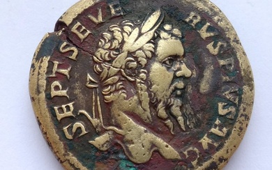 Roman Empire. Septimius Severus (AD 193-211). Sestertius
