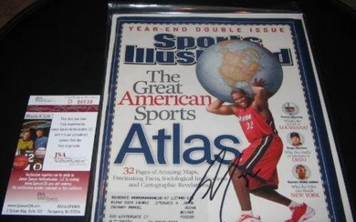 SHAQUILLE ONEAL MIAMI JSA SIGNED SPORTS ILLUSTRATED