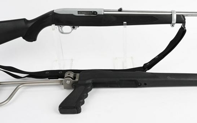 STAINLESS RUGER 10-22 SEMI AUTO CARBINE