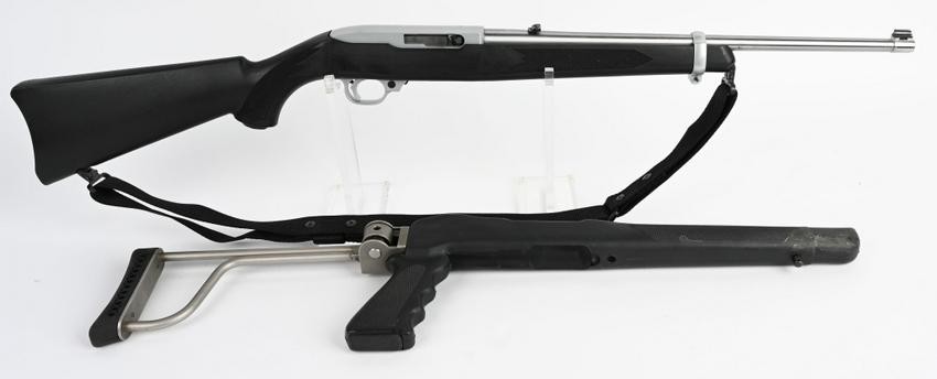 STAINLESS RUGER 10-22 SEMI AUTO CARBINE