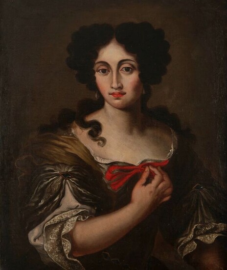 Scuola francese del XVIII secolo - Ritratto di Ortensia Mancini duchessa de La Meilleraye