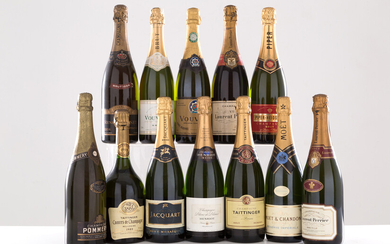 Selection of Champagne (12 bts)