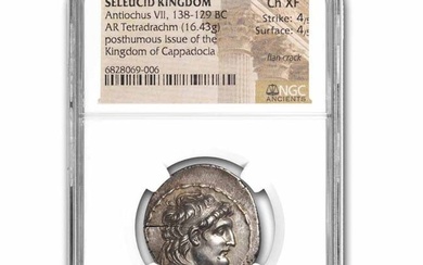 Seleucid Kingdom AR Tetradrachm Antiochus