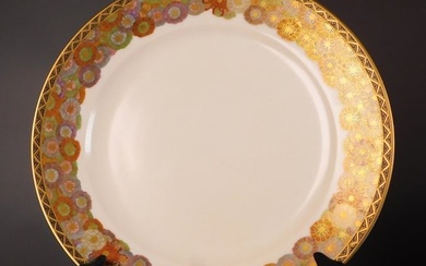 Set of 12 Japanese Satsuma Ware Dinner Plates