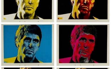 Set of (6) "Scarface" Silkscreened Colour Tests. - (Universal,...