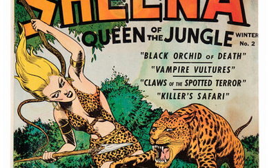 Sheena, Queen of the Jungle #2 (Fiction House, 1942)...