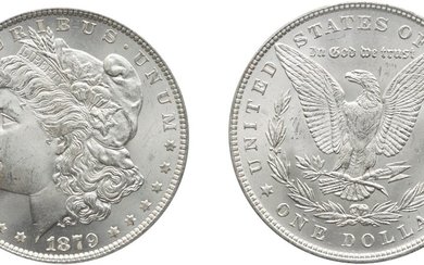 Silver Dollar, 1879, PCGS MS 65